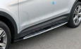 2013-2014 Santa Fe/ MaxCruz OE Molded Side Steps/Running Boards 2pc (7 Passenger)