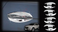 2013-2014 Santa Fe/ MaxCruz Chrome Door Handle Shell Set 8pc (7 Passenger)