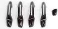 2013-2014 Santa Fe/ MaxCruz Carbon/Chrome Door Handle Cover Set 8pc (7 Passenger)