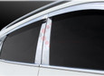 2011-2013 Sonata YF/i45 AutoCar Chrome Door Pillars Post Set 4pc B