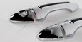 2010-2013 Tucson IX Chrome/Carbon Door Handle Covers Set 9pc 2010-2013 Tucson IX Chrome/Carbon Door Handle Covers Set 9pc