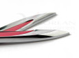 GTI Chrome/Red Side Fender Accent Emblem Set 2pc