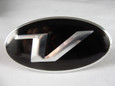 Veloster Loden "VT" Turbo Badge Emblem Grill Trunk Steering 3pc