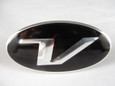 Veloster Loden "VT" Badge Emblem Grill Trunk Caps Steering 7pc