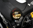 JunBL Universal Chrome Oil Cap Cover