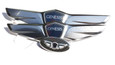 2009 - 2011 Genesis Sedan NEW* 15+Wing Badge Emblem Logo Hood/Trunk/Steering 3pc