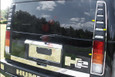 2003 - 2011 Hummer H2 Tail Light Trim Ring Package