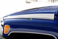 2006 - 2009 Hummer H3 Chrome Hood Accent Trim by SAA, 2 Pieces 2006 - 2009 Hummer H3 Chrome Hood Accent Trim by SAA, 2 Pieces