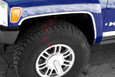 2006 - 2009 Hummer H3 Fender Trim on 3M Tape 2006 - 2009 Hummer H3 Fender Trim on 3M Tape