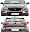2011-2016 Sportage R LODEN "K" Metal Skin Badge Emblem Grill / Trunk / Steering / Wheel Cap Set 2011-2016 Sportage R LODEN "K" Metal Skin Badge Emblem Grill / Trunk / Steering / Wheel Cap Set