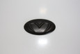 LODEN BLACK "M" Steering Wheel Emblem Overlay for Hyundai Models LODEN BLACK "M" Steering Wheel Emblem Overlay for Hyundai Models