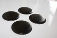 LODEN BLACK "T" Wheel Cap Emblem Overlay Set 4pc for Kia Models LODEN BLACK "T" Wheel Cap Emblem Overlay Set 4pc for Kia Models