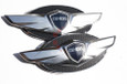 Genesis COUPE *NEW* 15+ Wing Badge Emblem Logo Hood/Trunk/Steering 3pc Genesis COUPE *NEW* 15+ Wing Badge Emblem Logo Hood/Trunk/Steering 3pc