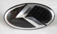 2017+ IONIQ LODEN Carbon/3D "K" Steering Wheel Emblem Overlay