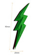 LODEN Electric "VOLTA" Hybrid Car Accent Emblem Badge LODEN Electric "VOLTA" Hybrid Car Accent Emblem Badge