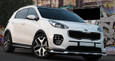 2016+ Sportage QL Ixion Front Bumper Lip Attachment Valance 2016+ Sportage QL Ixion Front Bumper Lip Attachment Valance