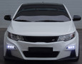 2010-2013 Forte Koup Road Runs Full Replacement Front Bumper w/ LED DRL 2010-2013 Forte Koup Road Runs Full Replacement Front Bumper w/ LED DRL