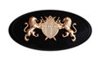 LODEN GOLD "Crown Jewel" Emblem Badge Hood/Grill/Trunk