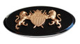 LODEN GOLD "Crown Jewel" Emblem Badge Hood/Grill/Trunk