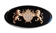LODEN GOLD "Crown Jewel" Emblem Badge Hood/Grill/Trunk