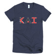 New KAI Logo Short Sleeve Women's T-Shirt New KAI Logo Short Sleeve Women's T-Shirt