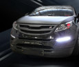 2011-2015 Sportage SX Model Incobb LED DRL Fog Light Bezel Set