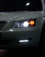 2006-2008 Sonata NF LED DRL Fog Light Bezel Set 2pc