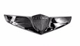 Genesis Vision G concept style wing black chrome for sedan 2009 2010 2011 2012 2013 2014 2015 2016