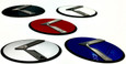 Gunmetal Gray K Logo 3.0 LODEN K Badges with Matte Black Edge, Red, blue, white, silver, black or blue CENTER color options, multi color K badges for Kia models Optima Cadenza Forte Rio Stinger Niro Sorento Sportage K900 Soul and more Gunmetal Gray K Logo 3.0 LODEN K Badges with Matte Black Edge, Red, blue, white, silver, black or blue CENTER color options, multi color K badges for Kia models Optima Cadenza Forte Rio Stinger Niro Sorento Sportage K900 Soul and more