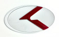 LODEN 3.0 K Badges! 200 Color Combinations, high quality metal construction, 3yr all weather manufacturer warranty included, PROPER sizes for ALL Kia/Hyundai year/models