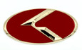 Loden 3.0 gold plated edge badges, various center colors, various "K" logo colors, choose your favorite from the drop-down menu's above