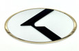 Loden 3.0 gold plated edge badges, various center colors, various "K" logo colors, choose your favorite from the drop-down menu's above