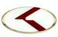 Loden 3.0 gold plated edge badges, various center colors, various "K" logo colors, choose your favorite from the drop-down menu's above