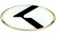 Loden 3.0 gold plated edge badges, various center colors, various "K" logo colors, choose your favorite from the drop-down menu's above