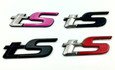 tS Emblem for BRZ / FRS/ 86 / GT86 / Forester red pink black chrome silver tS Emblem for BRZ / FRS/ 86 / GT86 / Forester red pink black chrome silver