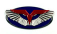 2014-2019 Forte Koup (V.2) Anzu-T Wing Badge Replacement Hood/Trunk (Various Colors) 2014-2019 Forte Koup (V.2) Anzu-T Wing Badge Replacement Hood/Trunk (Various Colors)