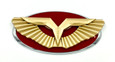 2009-2013 Forte Sedan (V.2) Anzu-T Wing Badge Replacement Hood/Trunk (Various Colors) 2009-2013 Forte Sedan (V.2) Anzu-T Wing Badge Replacement Hood/Trunk (Various Colors)