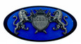 2013-2019 Pro Ceed LODEN LION (Coat of Arms) Badge Emblem Hood/Grille/Trunk (Various Colors)