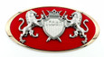Veloster LODEN LION (Coat of Arms) Badge Emblem Hood/Grille/Trunk (Various Colors)