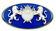 Veloster LODEN LION (Coat of Arms) Badge Emblem Hood/Grille/Trunk (Various Colors)