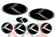 2009-2013 Forte Sedan VINTAGE K *FULL PACKAGE 7pc*Emblem Badge Hood/Grille/Trunk/Caps/Steering (Various Colors) 2009-2013 Forte Sedan VINTAGE K *FULL PACKAGE 7pc*Emblem Badge Hood/Grille/Trunk/Caps/Steering (Various Colors)