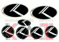 Stonic VINTAGE K *FULL PACKAGE 7pc*Emblem Badge Hood/Grille/Trunk/Caps/Steering (Various Colors)