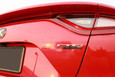 Stinger GTT2 Twin Turbo 3pc Emblem (Chrome-Red Version)  Stinger GTT2 Twin Turbo 3pc Emblem (Chrome-Red Version)