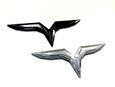 2022+ NIRO LODEN "T" Emblem Badge Hood / Trunk (Chrome / Black Chrome / Matte Black) 2022+ NIRO LODEN "T" Emblem Badge Hood / Trunk (Chrome / Black Chrome / Matte Black)