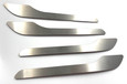 BRUSHED STAINLESS STEEL Door Handle Covers Set 4pc for Model 3/Y (Limited Edition)