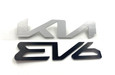 "EV6" Full Replacement Emblem Badge Logo for Front / Rear (2 Colors) 