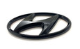 BLACKOUT "H" Logo Replacement Badges 2pc SET for 2015-2019 Sonata (Gloss or Matte)  BLACKOUT "H" Logo Replacement Badges 2pc SET for 2015-2019 Sonata (Gloss or Matte)