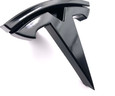 GLOSS BLACK Model X OEM Front Assembly Emblem T-Logo Replacement