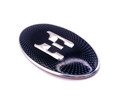 "E" Logo Steering Wheel Emblem Overlay 