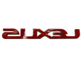 LEXUS Letter Emblem (Various Colors)  LEXUS Letter Emblem (Various Colors)